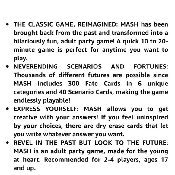 M.A.S.H. Card Game New In Box - Picture 5 of 6